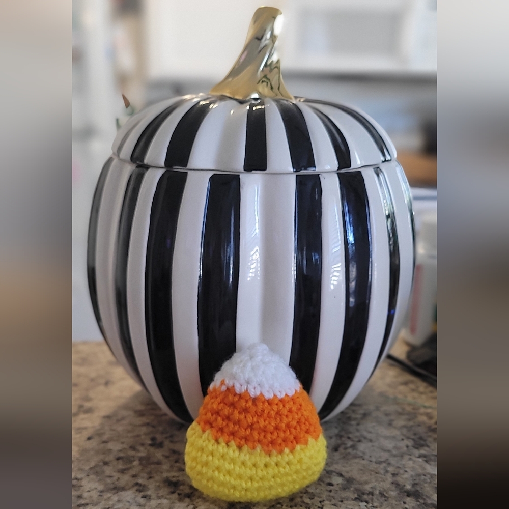 Homemade Candy Corn 4" In Length - Picture 2 of 2